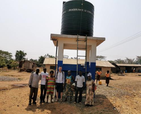 Borehole and Latrines in Aframano